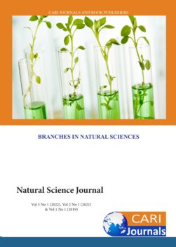 Branches in Natural Sciences