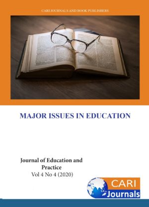MAJOR ISSUES IN EDUCATION