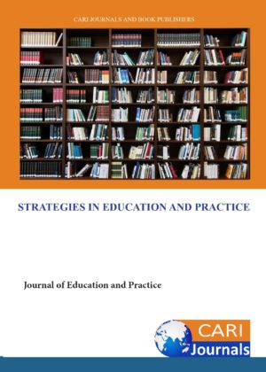 STRATEGIES IN EDUCATION AND PRCATICE VOL 6 NO 6