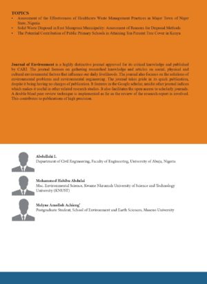 Sustainability and Environmental Studies